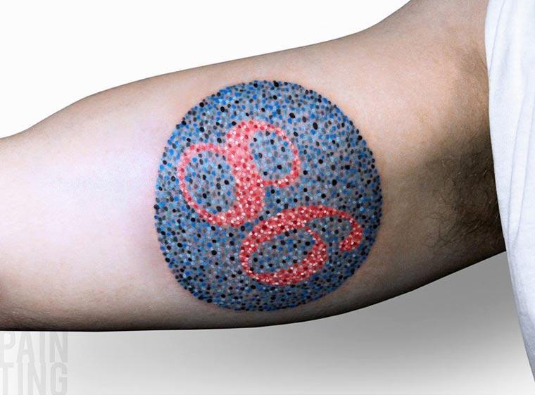 Illustration de l'article : An original tattoo? Here are 24 abstract tattoos selected just for you!