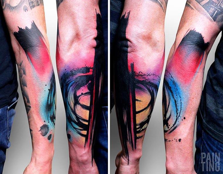 Illustration de l'article : An original tattoo? Here are 24 abstract tattoos selected just for you!