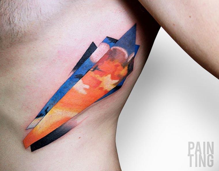 Illustration de l'article : An original tattoo? Here are 24 abstract tattoos selected just for you!