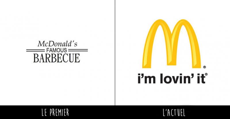 Illustration de l'article : 11 comparisons between some brands&rsquo; first logos and their logos today! Which ones have changed the most?