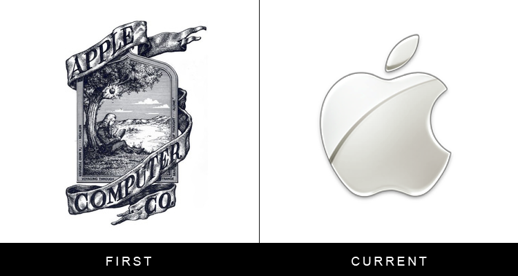 Illustration de l'article : 11 comparisons between some brands&rsquo; first logos and their logos today! Which ones have changed the most?