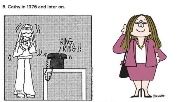 Illustration de l'article : 21 illustrations that show the transformation of cartoons from when they were created to today!