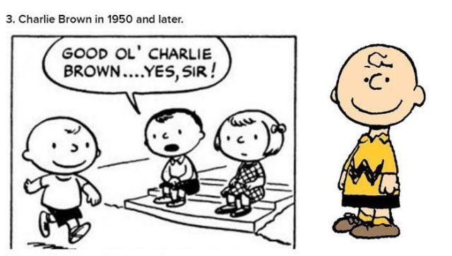 Illustration de l'article : 21 illustrations that show the transformation of cartoons from when they were created to today!