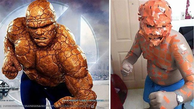 Illustration de l'article : 18 pictures of people imitating iconic heroes! Which ones are the funniest?