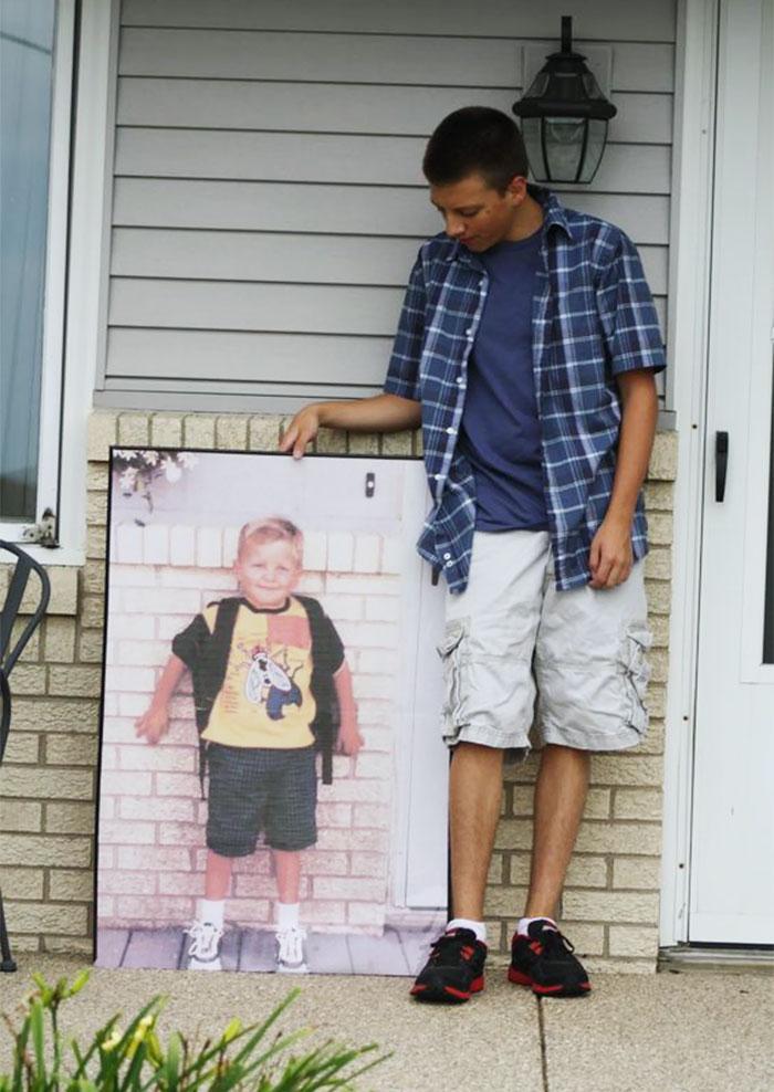 Illustration de l'article : 15 photos of students on their first and last days of school!