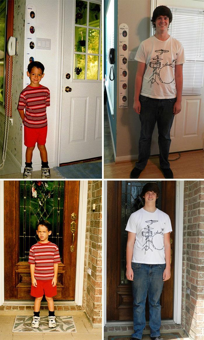 Illustration de l'article : 15 photos of students on their first and last days of school!
