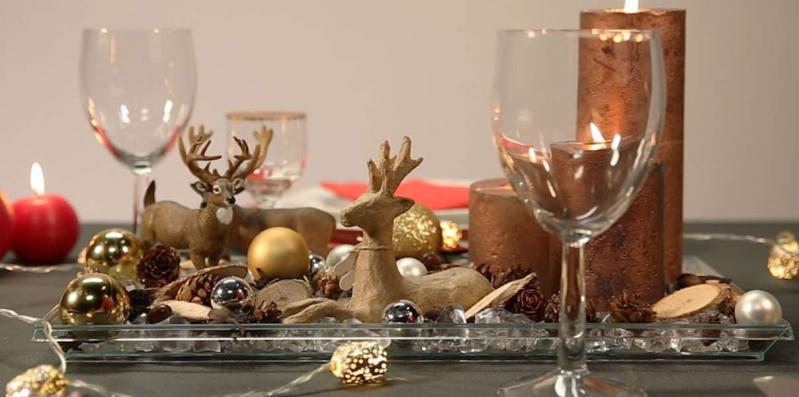 Illustration de l'article : 19 decorating ideas for your Christmas table!