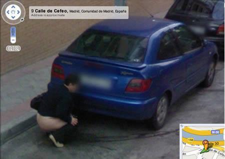 Illustration de l'article : 13 of the most unbelievable photos taken by Google Cars!