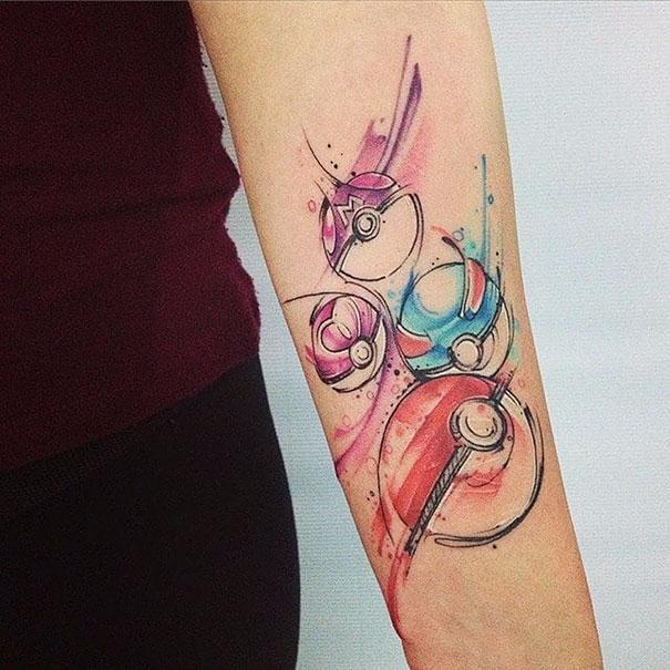Illustration de l'article : 20 completely mind-blowing Pokémon tattoos!
