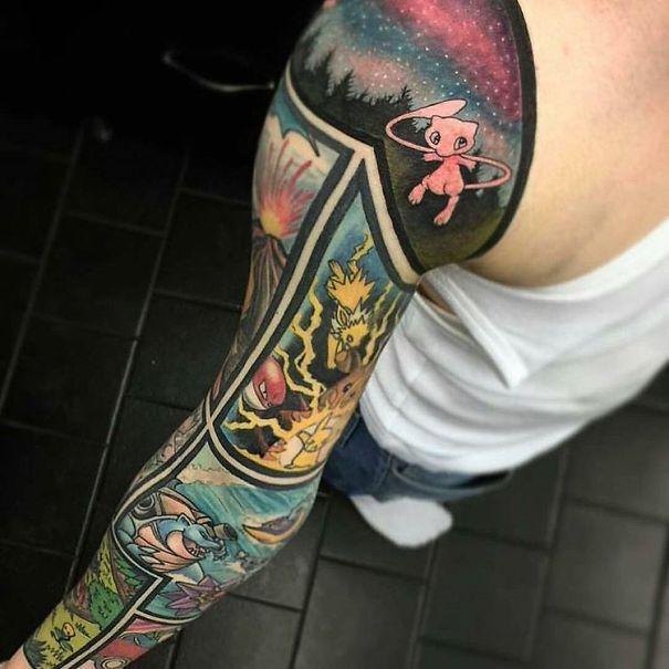 Illustration de l'article : 20 completely mind-blowing Pokémon tattoos!