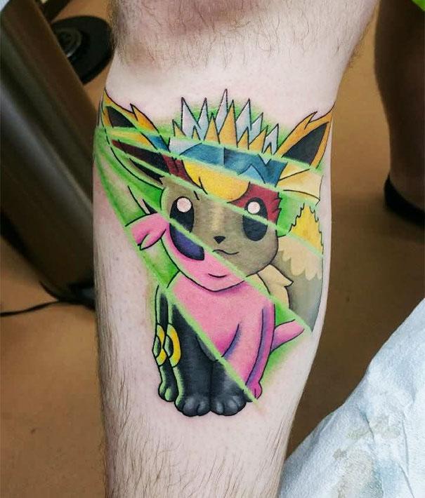 Illustration de l'article : 20 completely mind-blowing Pokémon tattoos!