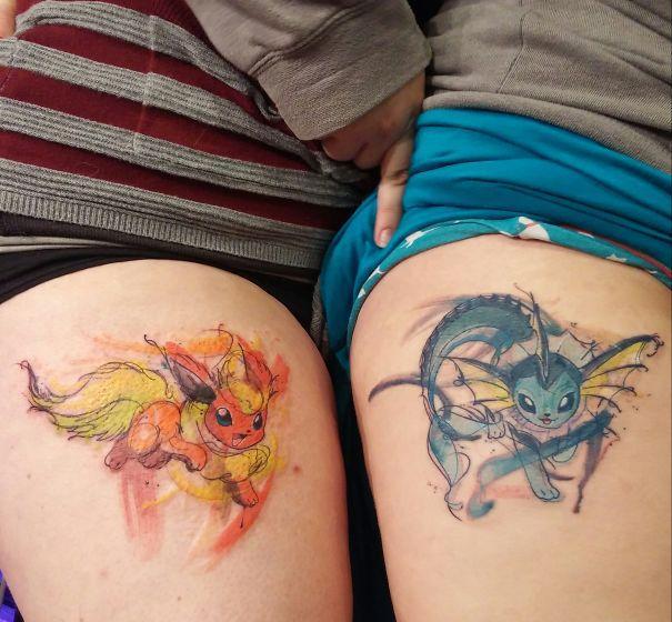 Illustration de l'article : 20 completely mind-blowing Pokémon tattoos!