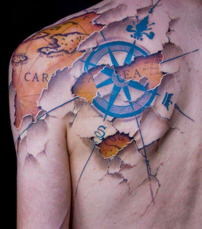 Illustration de l'article : 19 optical illusion tattoos that will blow your mind!