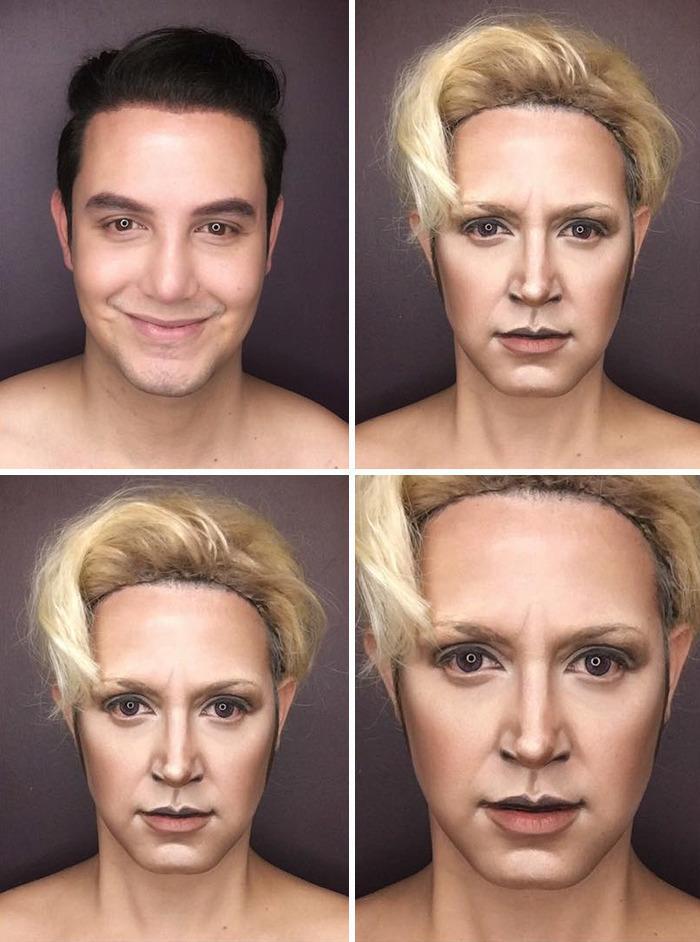 Illustration de l'article : This guy makes himself up look like 7 different “Game of Thrones” characters!