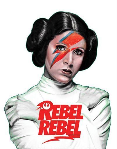 Illustration de l'article : Ranking the most beautiful illustrations in tribute to Carrie Fisher (Princess Leia)!