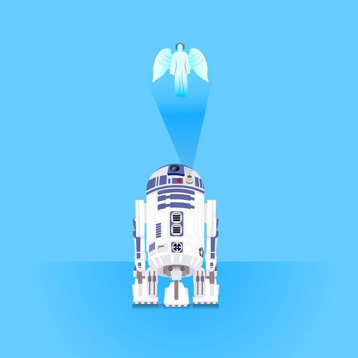 Illustration de l'article : Ranking the most beautiful illustrations in tribute to Carrie Fisher (Princess Leia)!