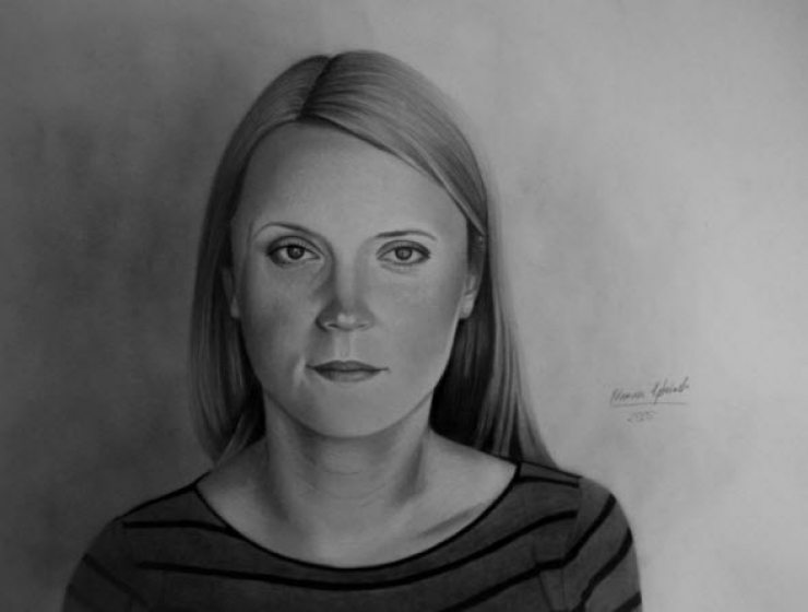 Illustration de l'article : Suffering from a deformity of the arms, Mariusz does amazingly realistic portraits!