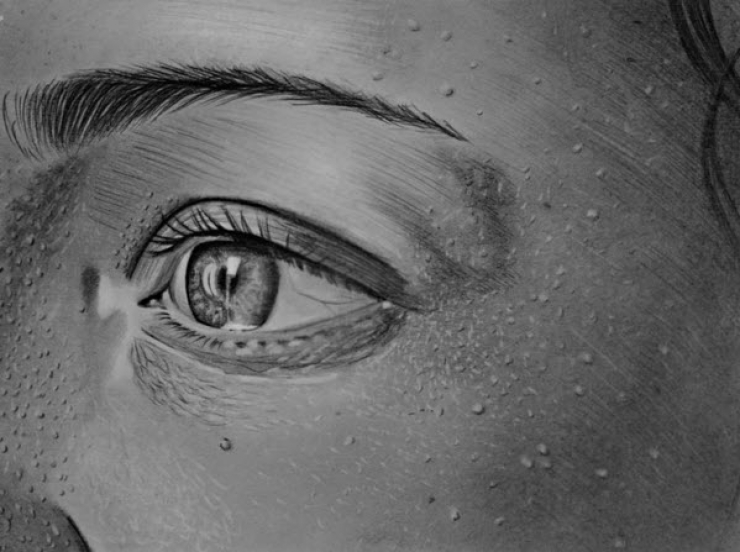 Illustration de l'article : Suffering from a deformity of the arms, Mariusz does amazingly realistic portraits!