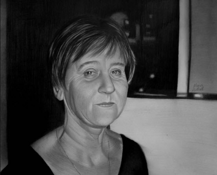 Illustration de l'article : Suffering from a deformity of the arms, Mariusz does amazingly realistic portraits!