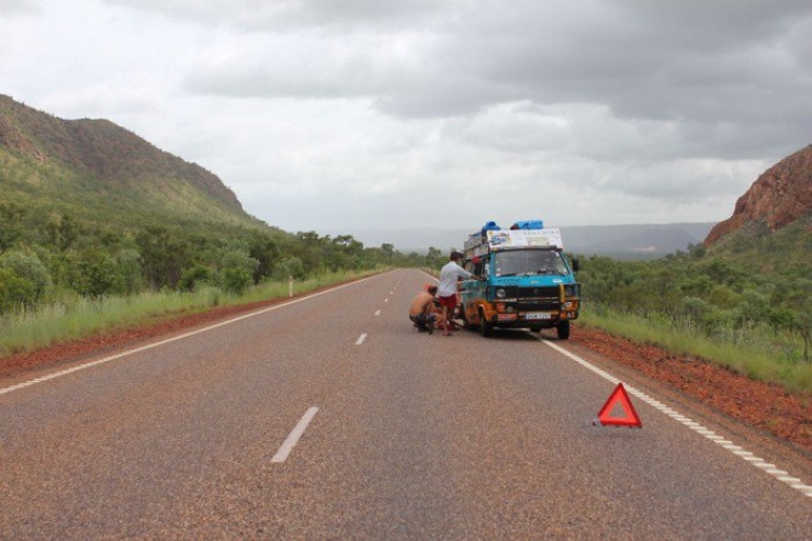 Illustration de l'article : A van and a day... Nothing else was needed for this couple to start a world tour!