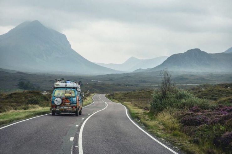 Illustration de l'article : A van and a day... Nothing else was needed for this couple to start a world tour!