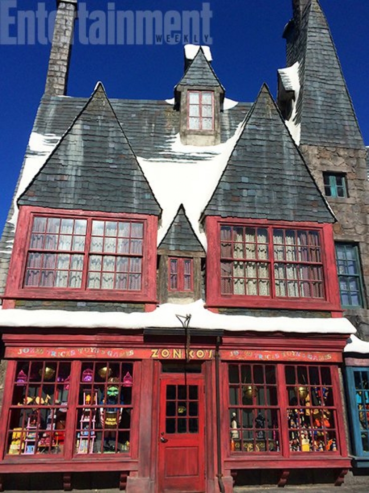 Illustration de l'article : The Harry Potter amusement park in California reveals its first photos to us, and you're going to want to go there!