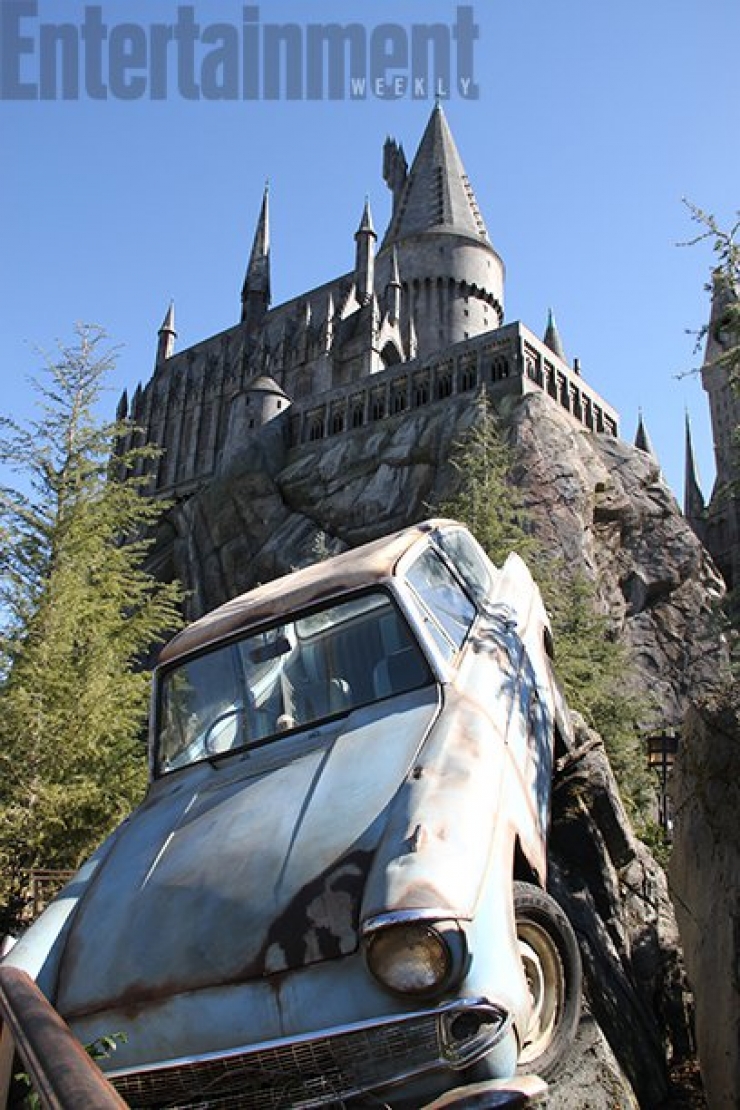 Illustration de l'article : The Harry Potter amusement park in California reveals its first photos to us, and you're going to want to go there!