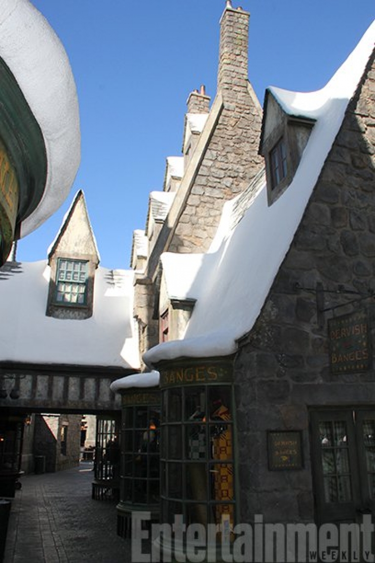 Illustration de l'article : The Harry Potter amusement park in California reveals its first photos to us, and you're going to want to go there!