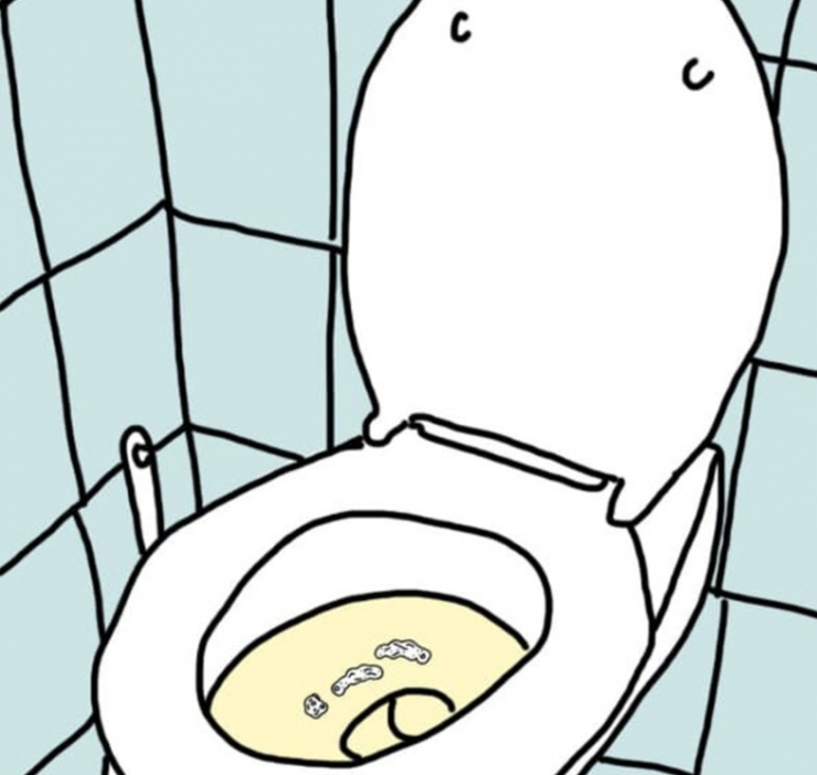 Illustration de l'article : The color of your urine says a lot about your health...Here's what you need to know: