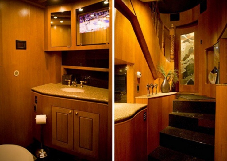 Illustration de l'article : 2.6 million euros, that's the price of this luxury motor home... Wait until you see the inside!