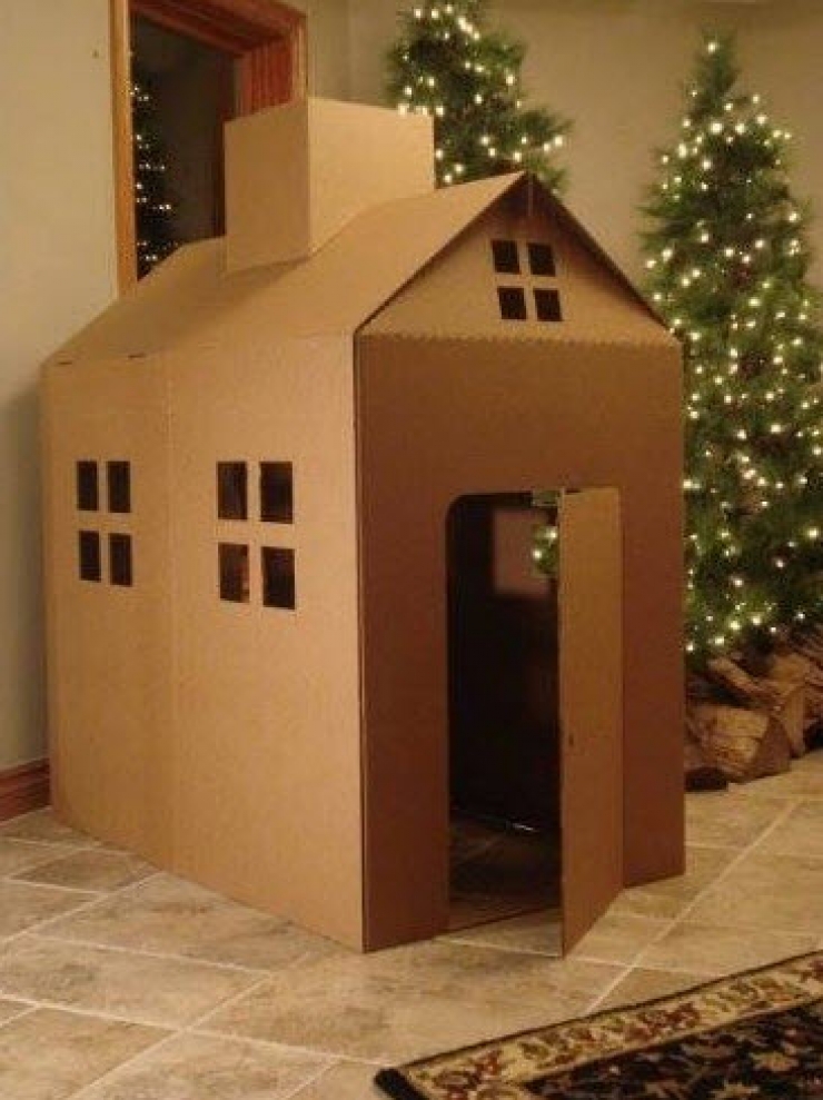 Illustration de l'article : Here are 15 ideas for kids' toys to make with some cardboard boxes... Some genius ideas!