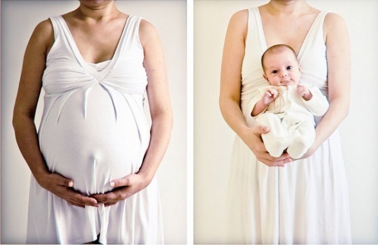 Illustration de l'article : To announce the baby’s arrival, these 10 families created very touching photos...