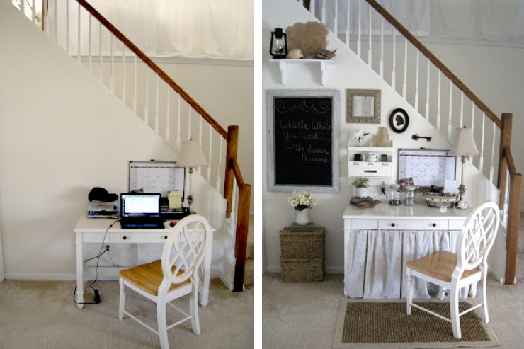 Illustration de l'article : She buys tension rods but doesn't use them for curtains... A BRILLIANT idea!