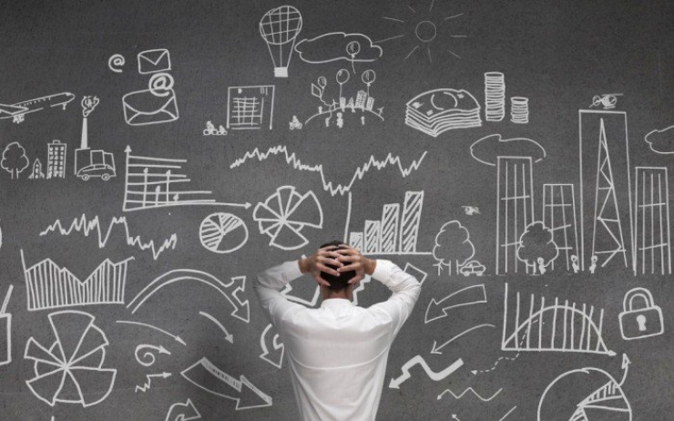 Illustration de l'article : According to a study, anxious people whose minds wander all day may in fact be creative geniuses...