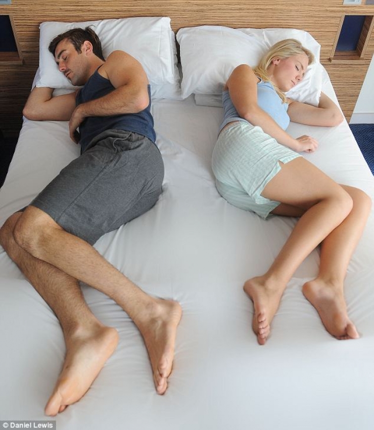 Illustration de l'article : Your sleep position says a lot about your relationship... Surprising!