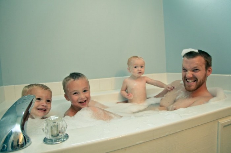 Illustration de l'article : Here are 21 examples, proving again that you should never leave dad alone with the kids!