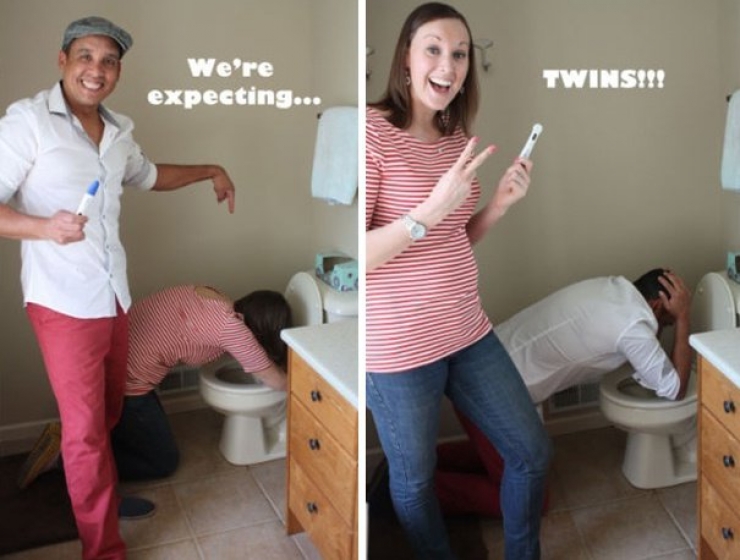Illustration de l'article : Tip: Here are 22 original ways to announce your pregnancy!