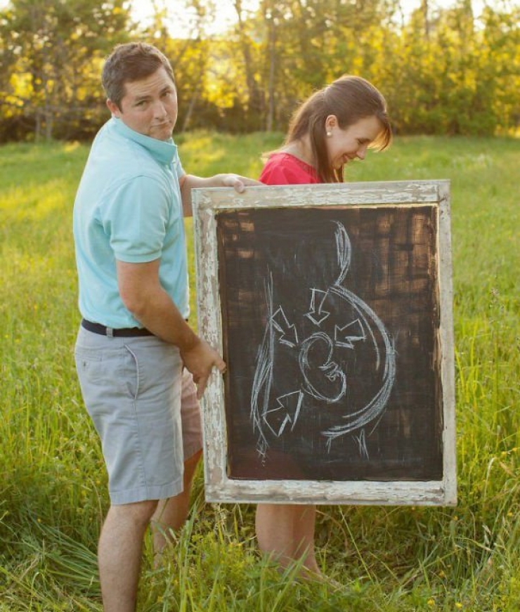 Illustration de l'article : Tip: Here are 22 original ways to announce your pregnancy!