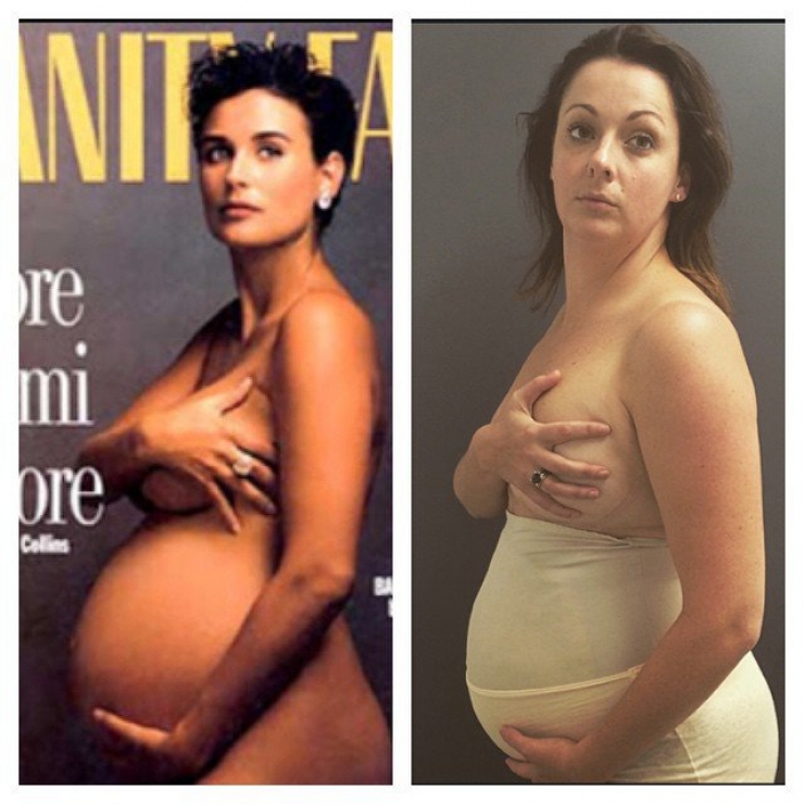 Illustration de l'article : Mom on Instagram vs. Mom in real life: She parodies deceivingly perfect celebrity photos with infectious humor!