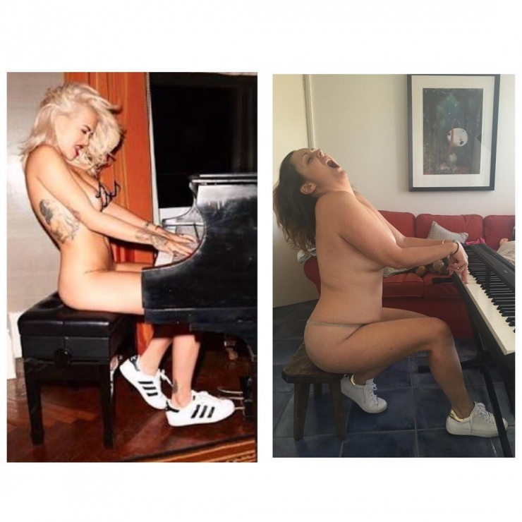 Illustration de l'article : Mom on Instagram vs. Mom in real life: She parodies deceivingly perfect celebrity photos with infectious humor!