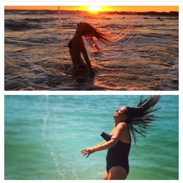 Illustration de l'article : Mom on Instagram vs. Mom in real life: She parodies deceivingly perfect celebrity photos with infectious humor!