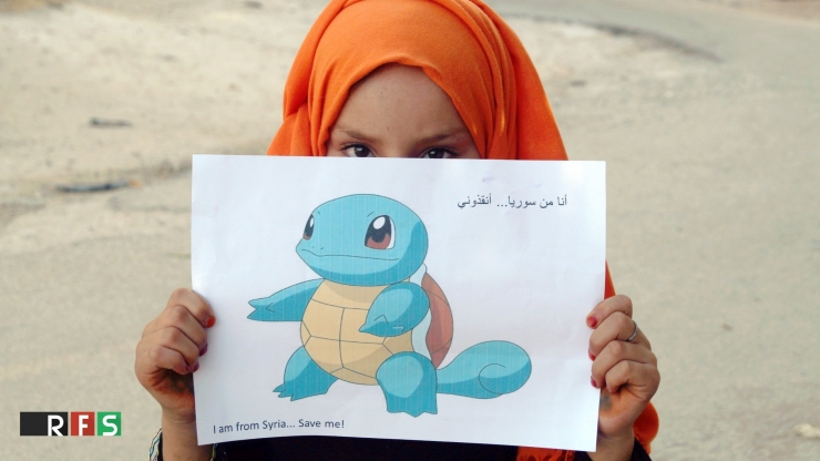 Illustration de l'article : The reaction of Syrian children amidst all the rage of Pokemon Go!