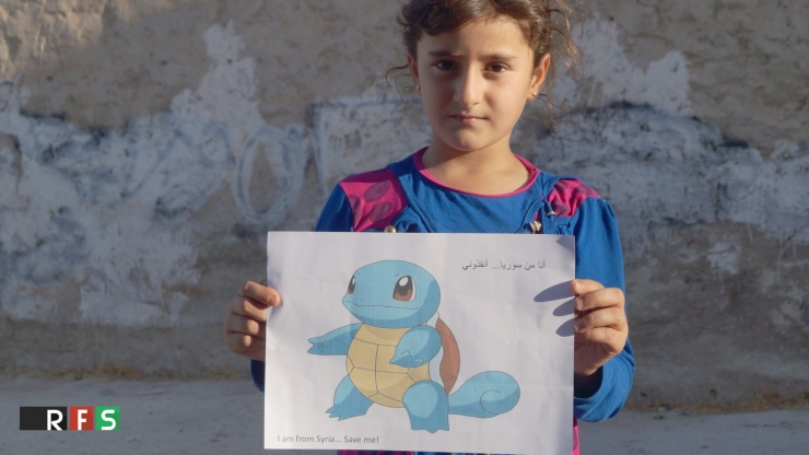 Illustration de l'article : The reaction of Syrian children amidst all the rage of Pokemon Go!