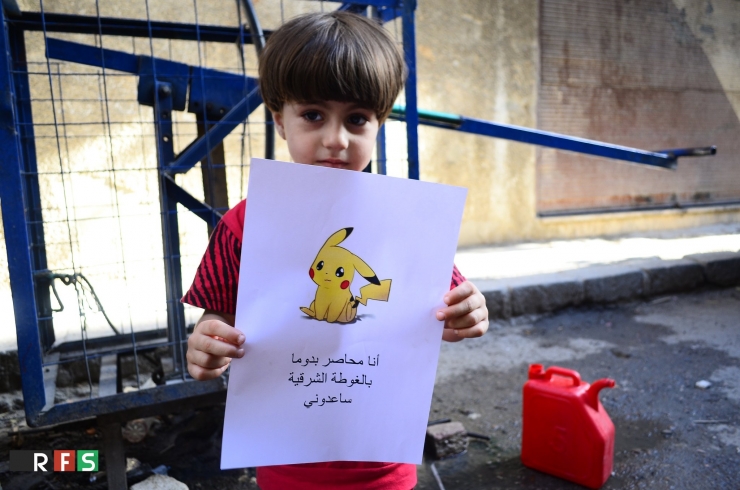 Illustration de l'article : The reaction of Syrian children amidst all the rage of Pokemon Go!