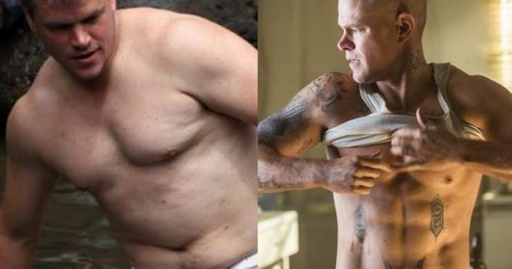 Illustration de l'article : 14 Celebrities: from big bellies to 6-pack abs! What a difference!