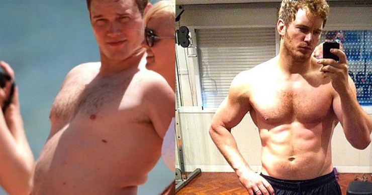 Illustration de l'article : 14 Celebrities: from big bellies to 6-pack abs! What a difference!