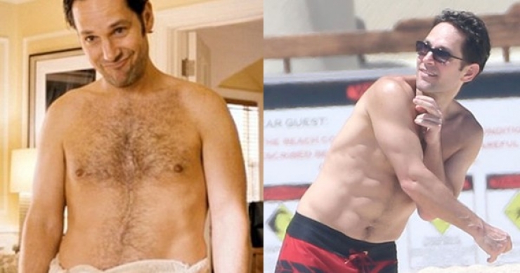 Illustration de l'article : 14 Celebrities: from big bellies to 6-pack abs! What a difference!