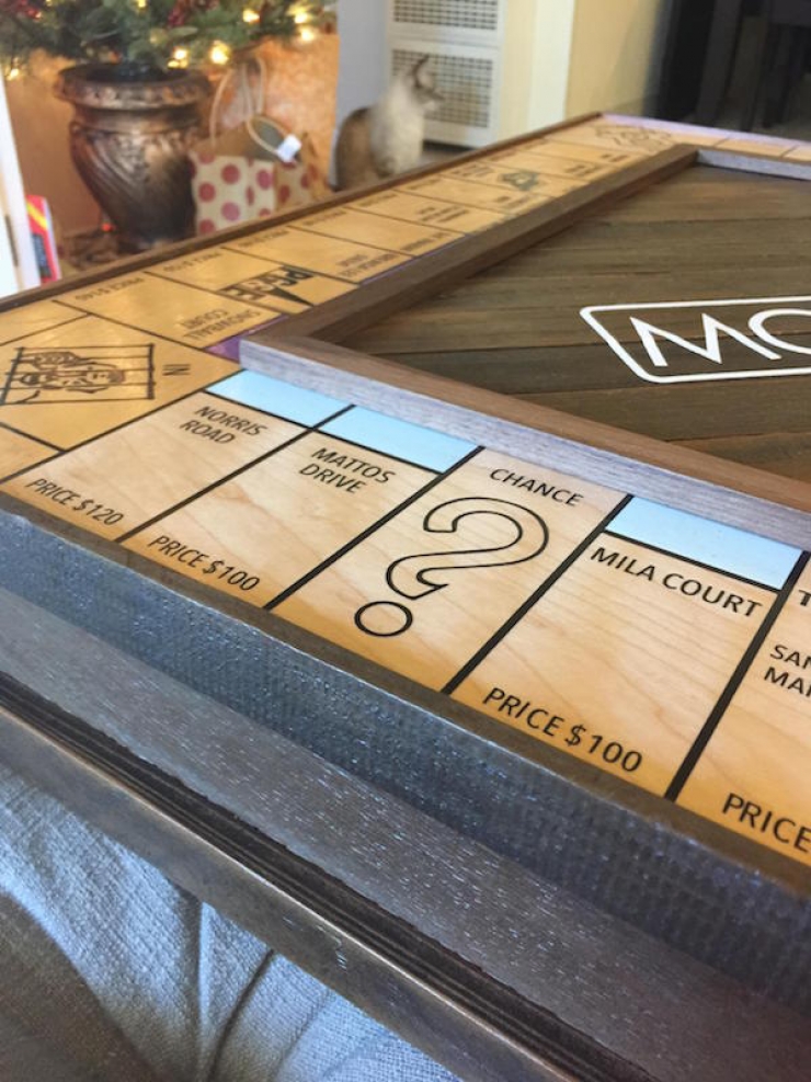 Illustration de l'article : He created his own version of Monopoly to propose to his girlfriend... This is adorable!