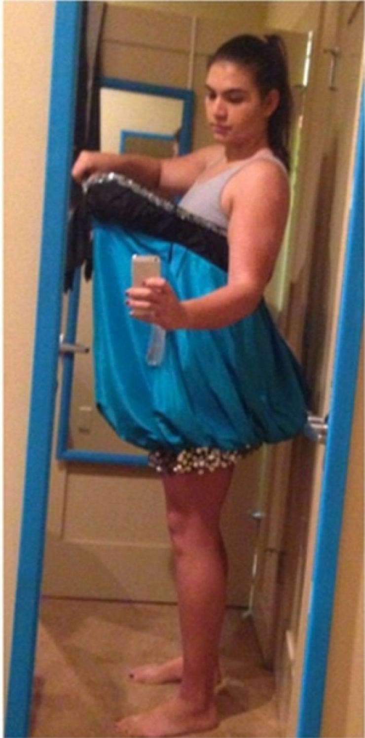 Illustration de l'article : Just two years after her 4-year relationship ended, she posted these photos ... Impressive determination!