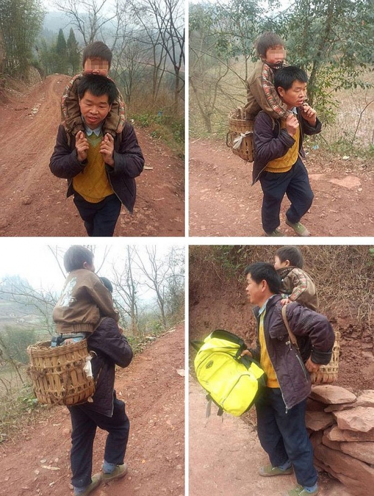 Illustration de l'article : A father will do anything for his child! These 17 photos prove it, and it's so cute...